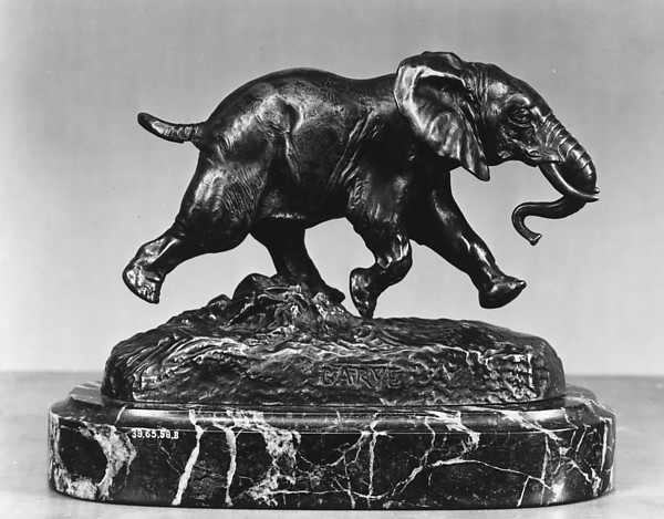 Antoine-Louis Barye, Senegalese Elephant