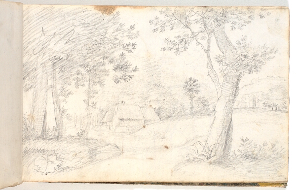 C.W. Eckersberg, Landskab, efter grafisk forlæg?