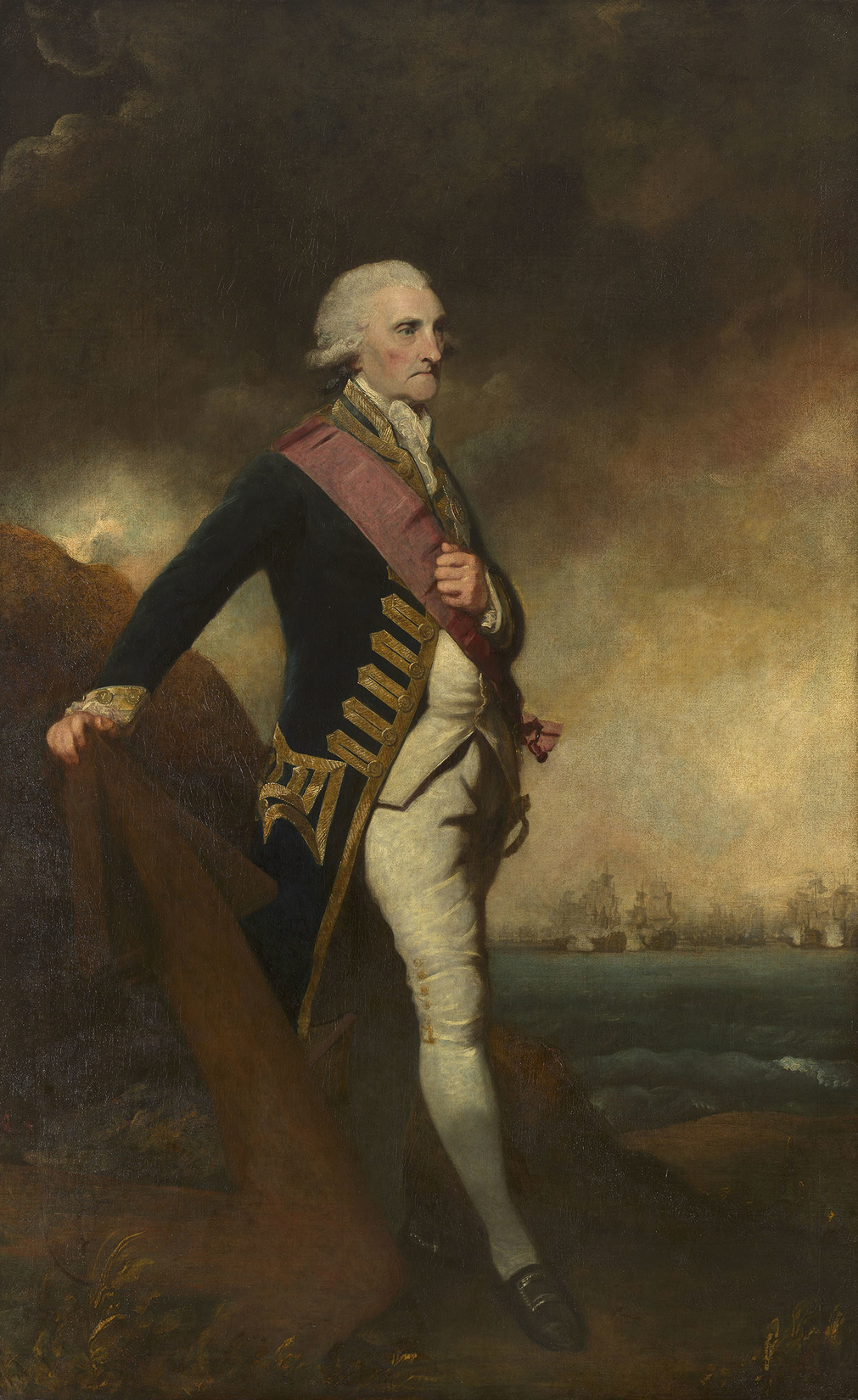 Joshua Reynolds, George Brydges, First Lord Rodney (1719?-92)