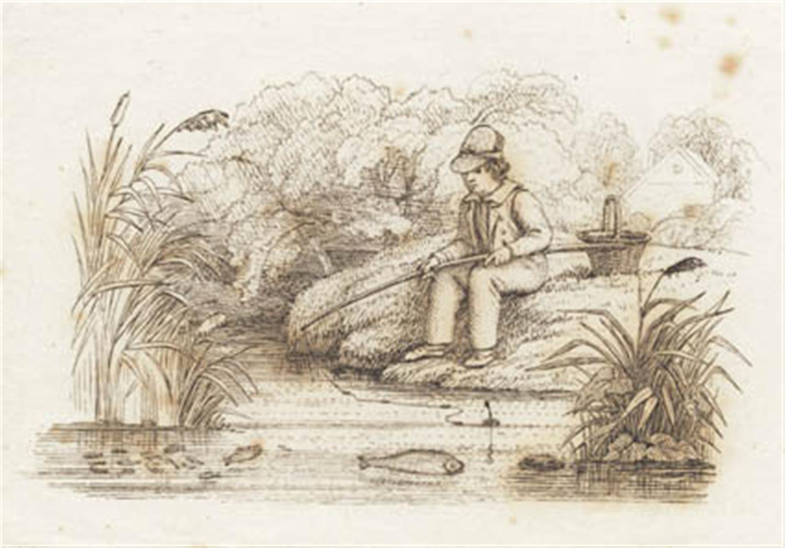 Martinus Rørbye, Illustration til "Halvhundrede Fabler for Børn" af Hey