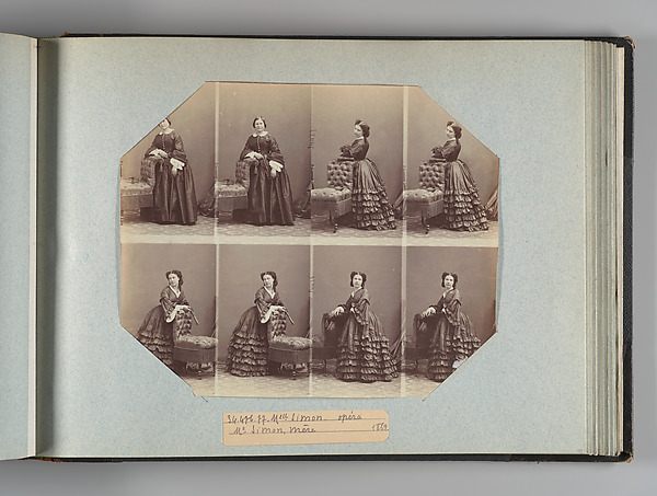 André-Adolphe-Eugène Disdéri, Mlle Simon; Me Simon, mère