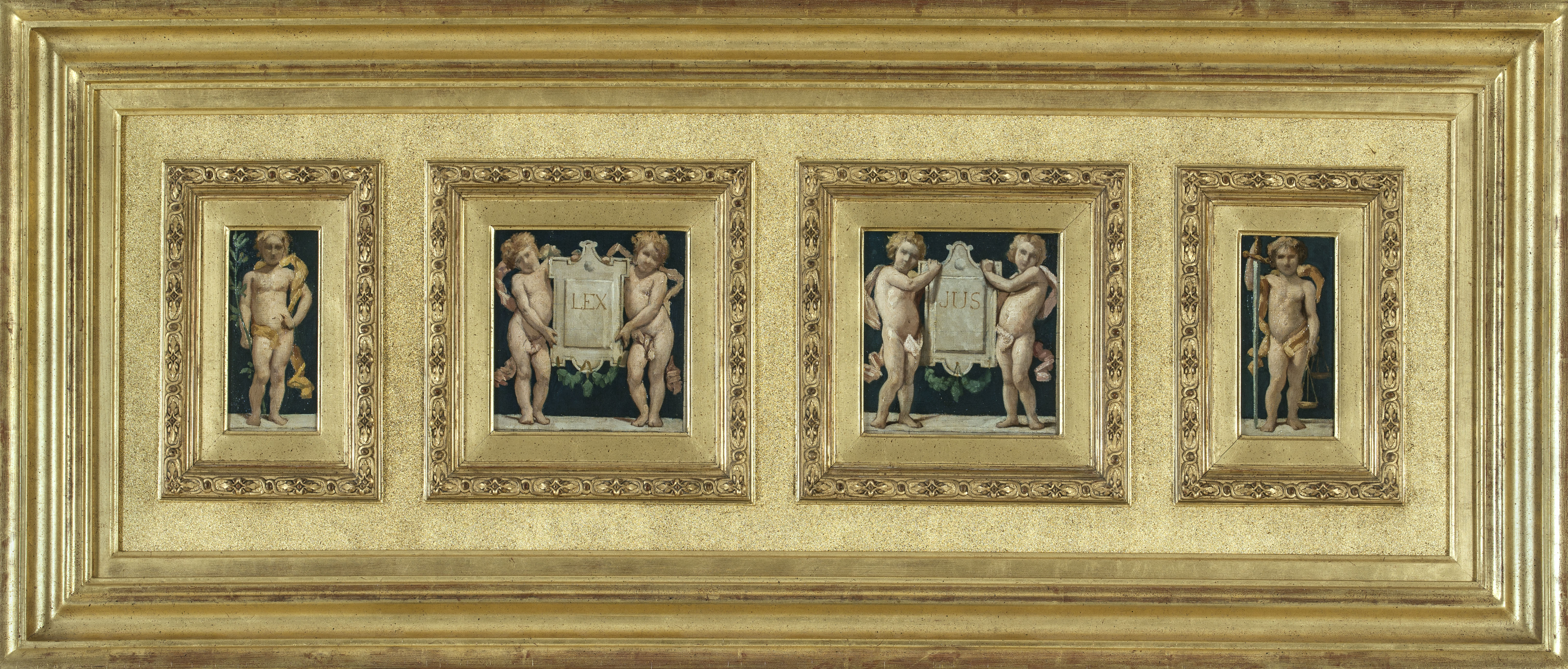 Léon Bonnat, Esquisse pour la salle d'audience de la Cour des Assises du Palais de Justice de Paris : La Justice