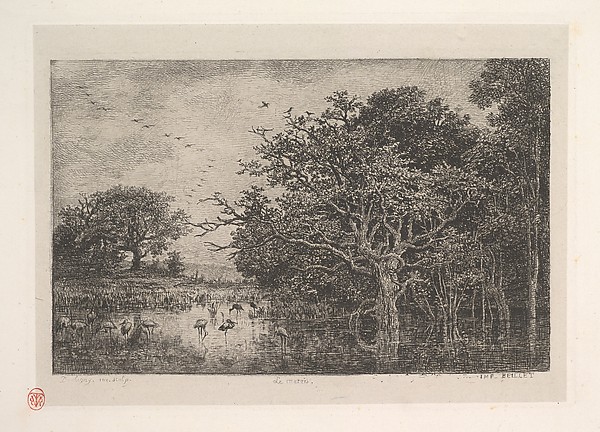 Charles-François Daubigny, The Marshes