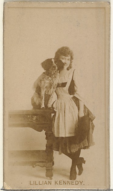 W. Duke, Sons & Co., Lillian Kennedy, from the Actors and Actresses series (N145-8) issued by Duke Sons & Co. to promote Duke Cigarettes