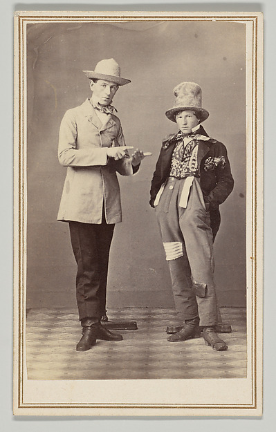 Unknown, [Two Men Wearing Hats]