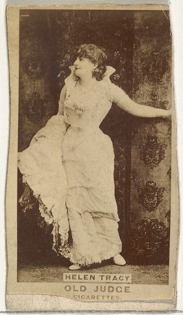 Goodwin & Company, Helen Tracy, from the Actors and Actresses series (N171) for Old Judge Cigarettes