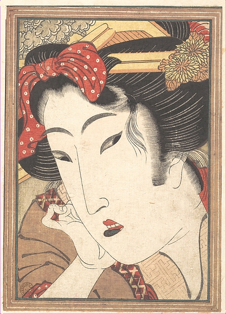 Keisai Eisen, Rejected Geisha from Passions Cooled by Springtime Snow