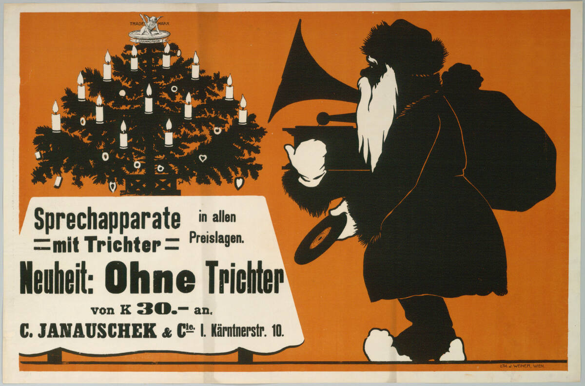 Anonym, Sprechapparate; C. JANAUSCHEK & Cie.; Kärntnerstr. 10.