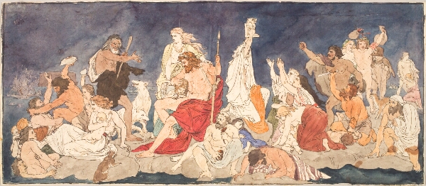 Lorenz Frølich, Syndfloden