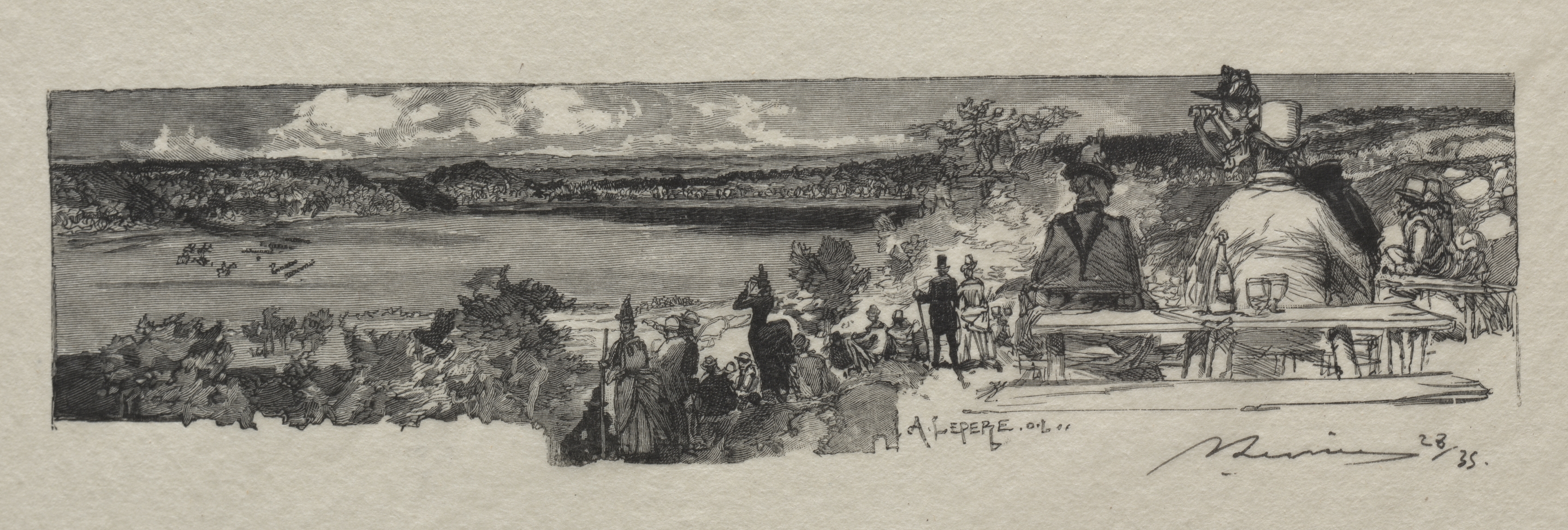 Auguste Louis Lepère, La Vallee de la Solle