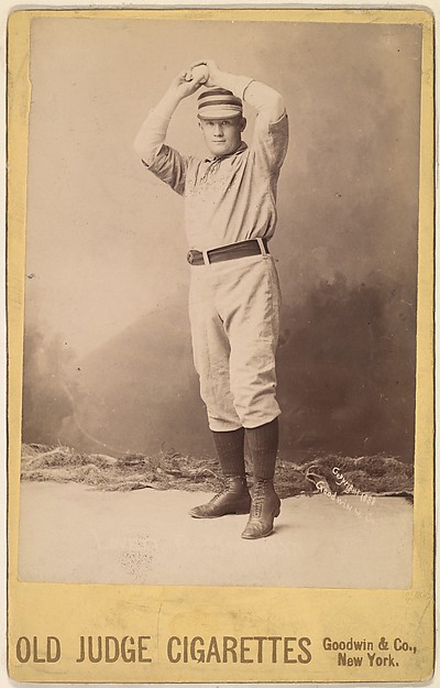 Goodwin & Company, Lovett, Pitcher, Brooklyn, from the series Old Judge Cigarettes