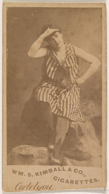 William S. Kimball & Company, Miss Cortelyou, from the Actresses series (N203) issued by Wm. S. Kimball & Co.