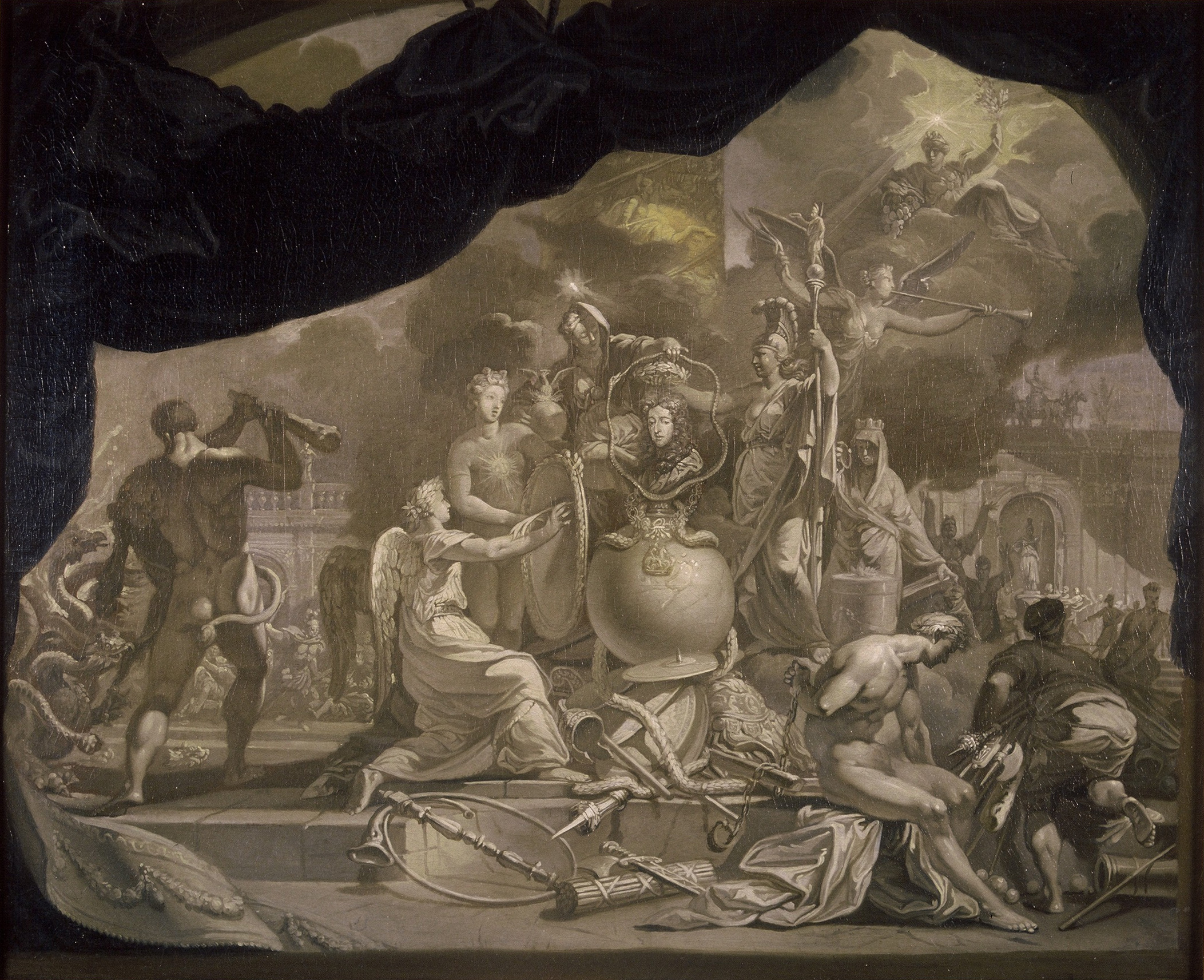 Gerard de Lairesse, De verheerlijking van koning-stadhouder Willem III (1650-1702)