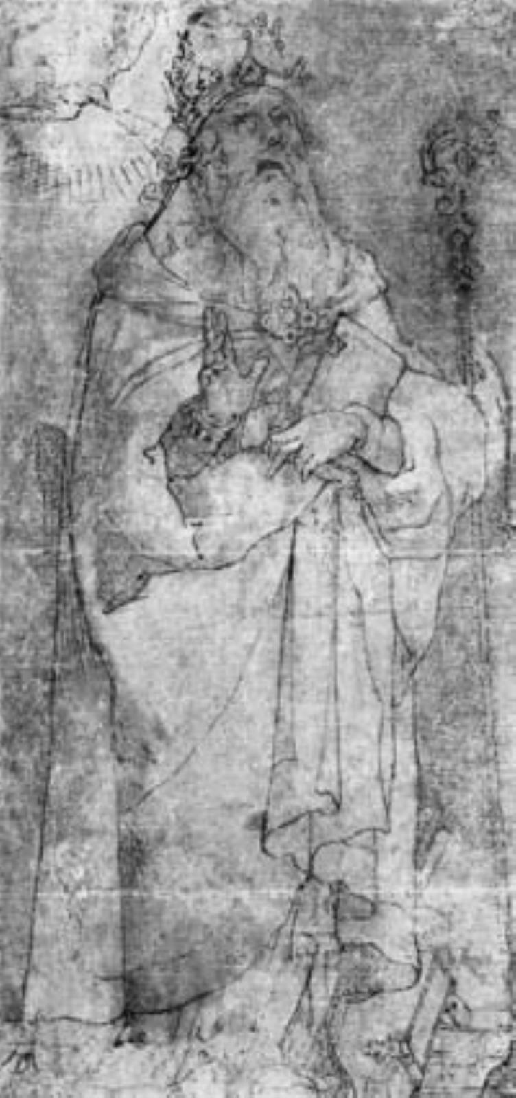Hans Baldung Grien, Pave Gregor den Store