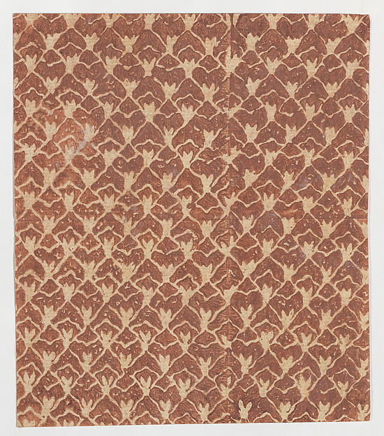 Anonymous, Sheet with overall abstract pattern