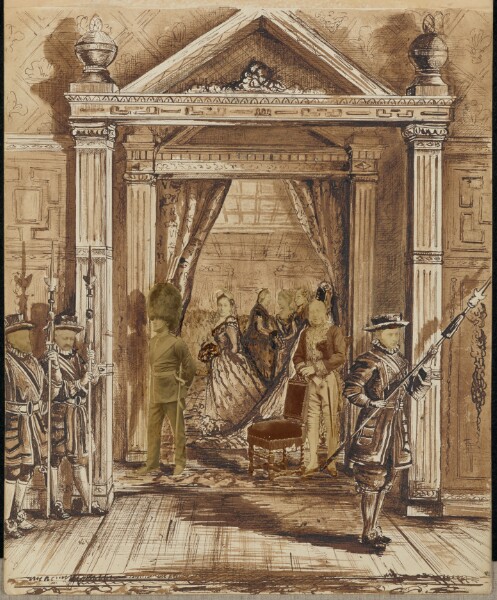 Unknown, [Ball in a mansion]