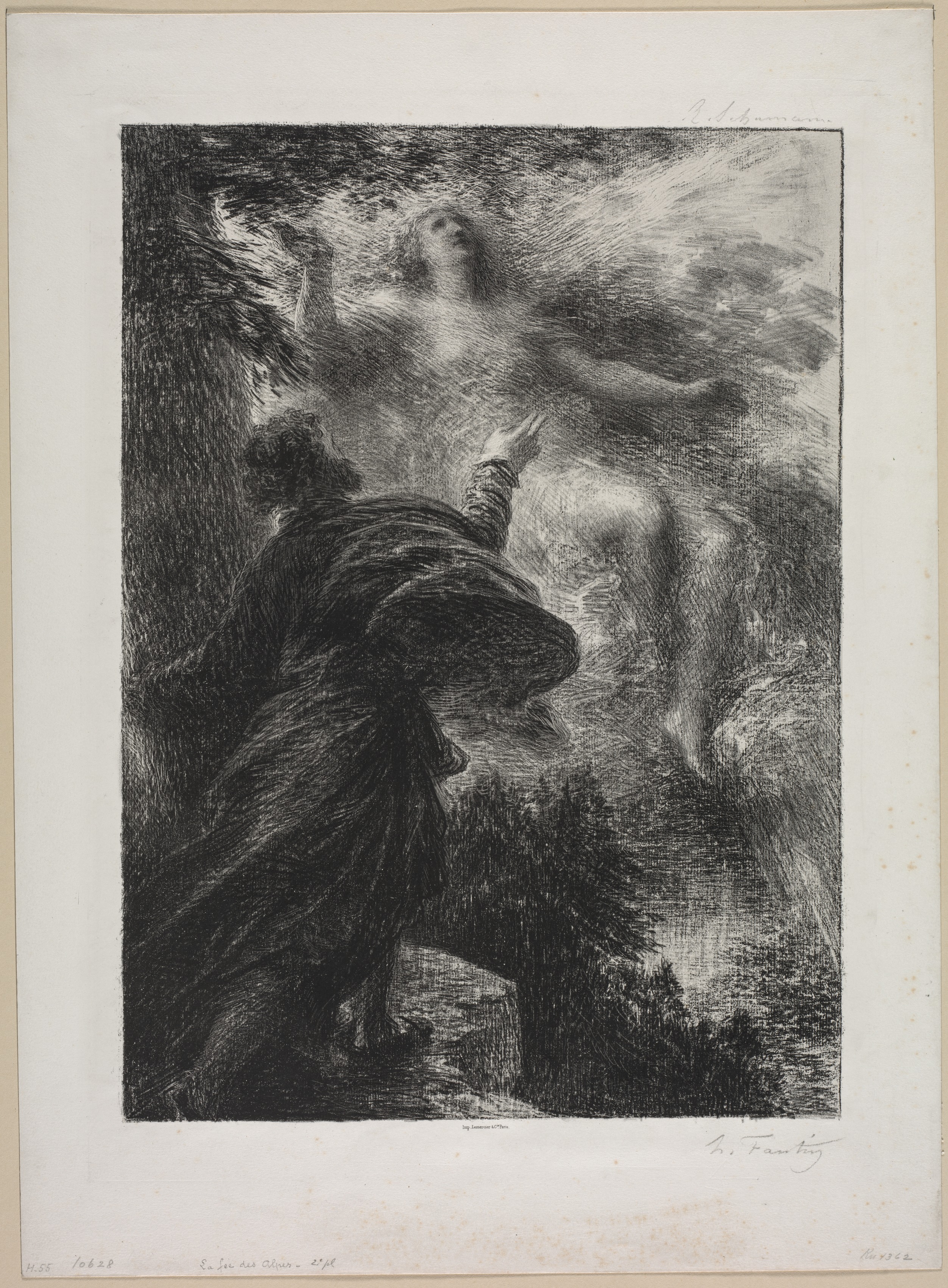 Henri Fantin-Latour, The Fairy of the Alps