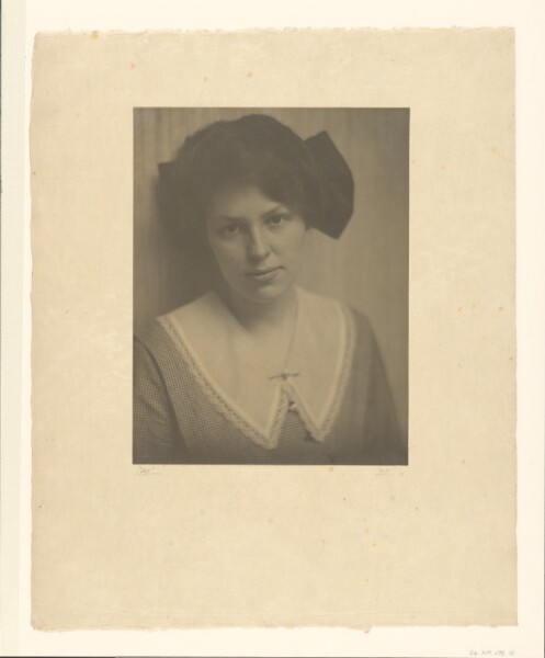 Alfred Stieglitz, [Portrait of Marie Rapp]