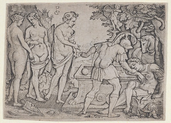 Georg Pencz, The Dream of Paris
