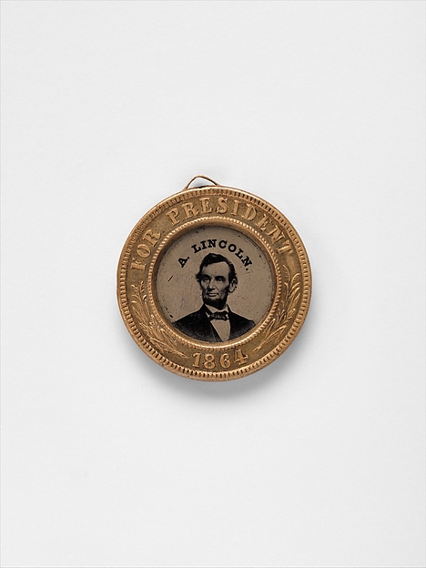 Unknown, [Presidential Campaign Medal with Portraits of  Abraham Lincoln and Andrew Johnson]