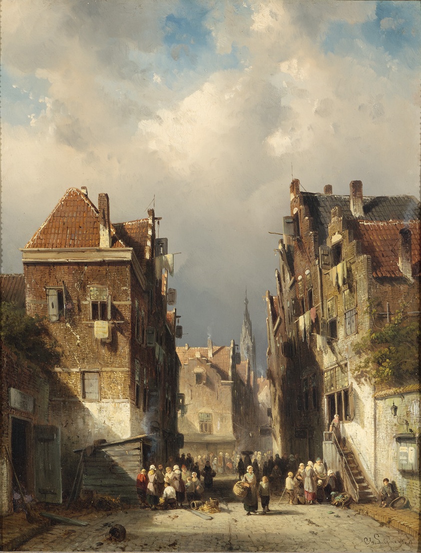 Charles Leickert, Gezicht op Nijmegen