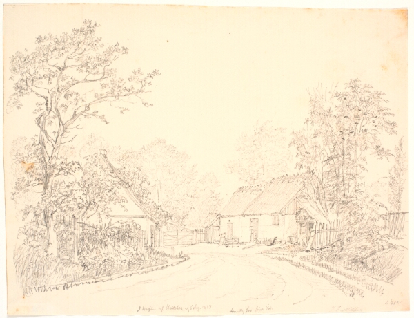 J.P. Møller, Parti i nærheden af Hellesbæk