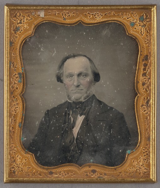 Unknown, [Portrait of a Middle-aged Man with Graying Chin Beard]