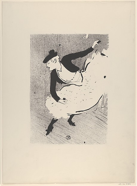 Henri de Toulouse-Lautrec, Edmée Lescot (from Le Café Concert)