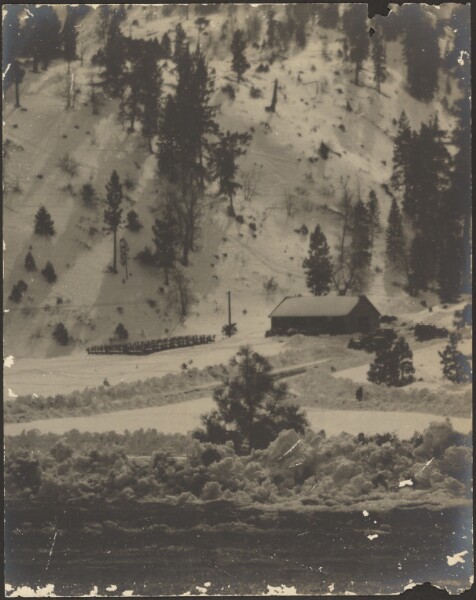 Louis Fleckenstein, [Snowy Hillside]