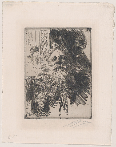 Anders Zorn, Auguste Rodin