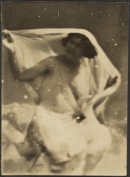 Louis Fleckenstein, [Florence with Gauzy Shawl]