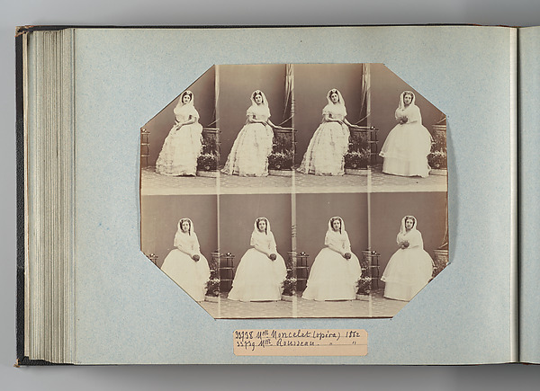 André-Adolphe-Eugène Disdéri, Mlle Moncelet; Mlle Rousseau