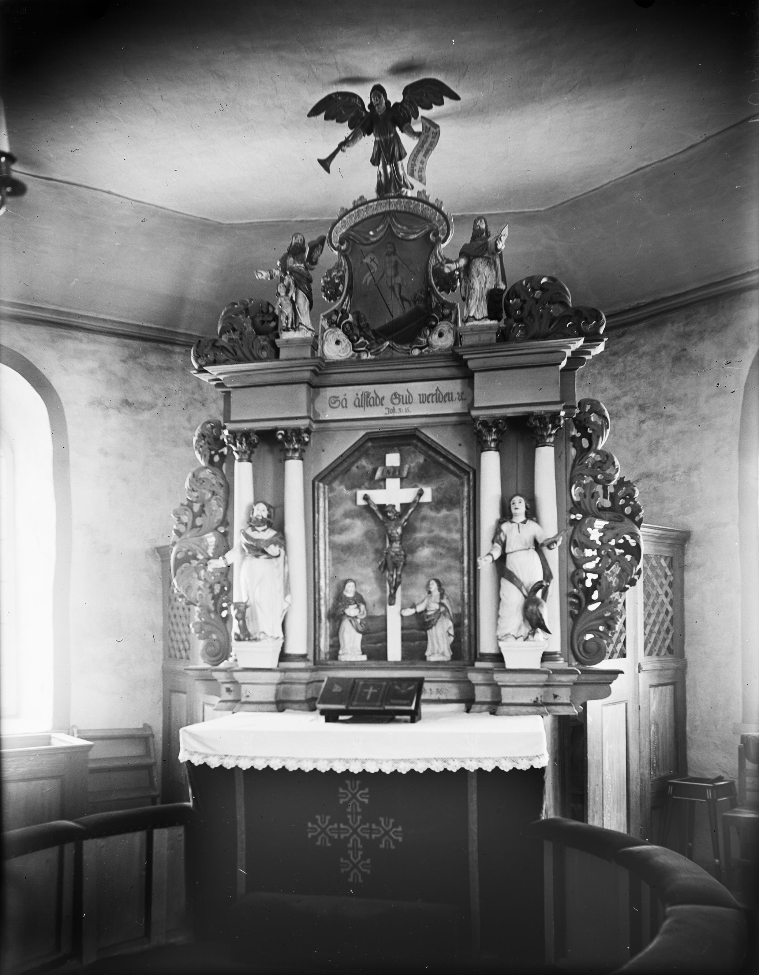 Axel Forssén, Magra kyrka