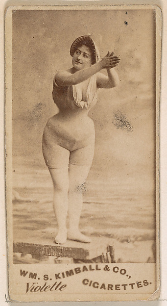 William S. Kimball & Company, Miss Violette, from the Actresses series (N203) issued by Wm. S. Kimball & Co.