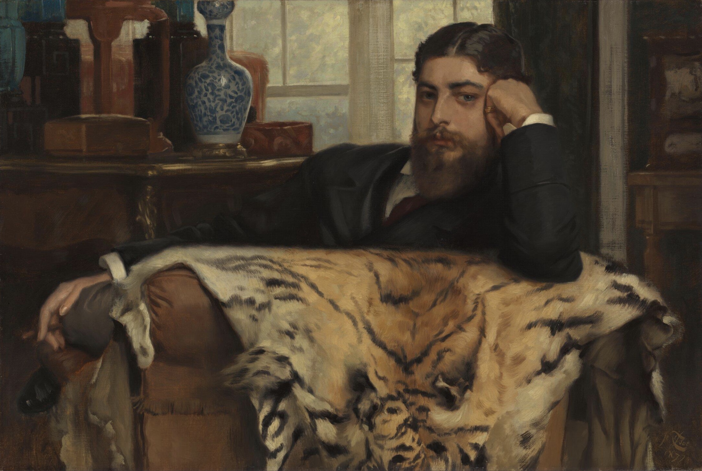 James Tissot, Portrait of Algernon Moses Marsden