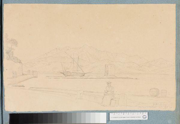 Unknown artist, Blick auf den Golf von La Spezia