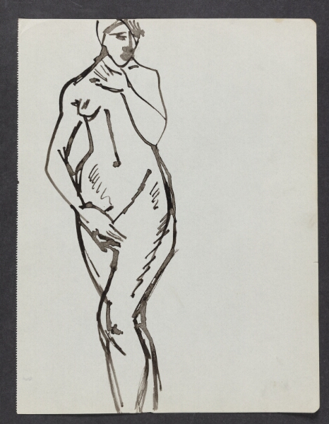 Astrid Holm, Modelstudie