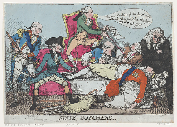 Thomas Rowlandson, State Butchers