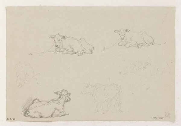 George Chinnery, Figures and cattle
