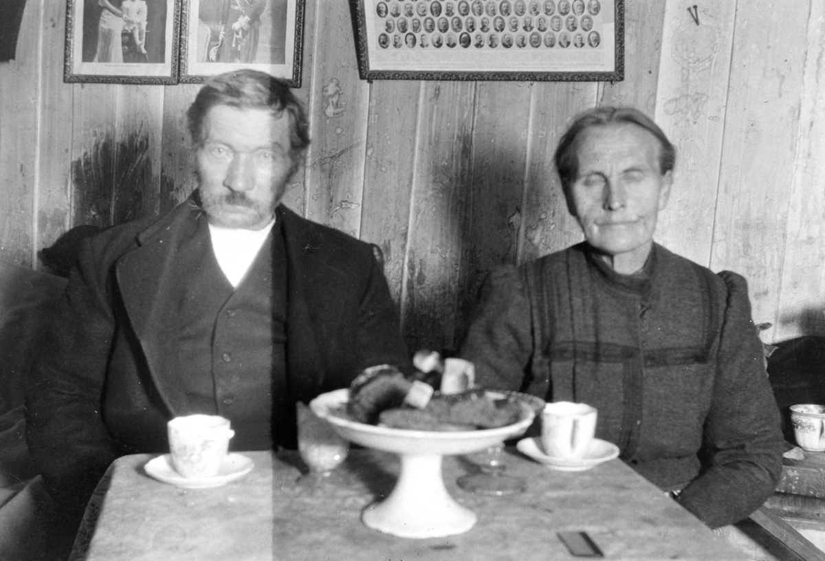 Engebret Dalen Olsen, Ola (1858-1919) og Marit Dalen (1858-1927), Høgda/Skalmerudhøgda, Stavsjø, Hedmark.
