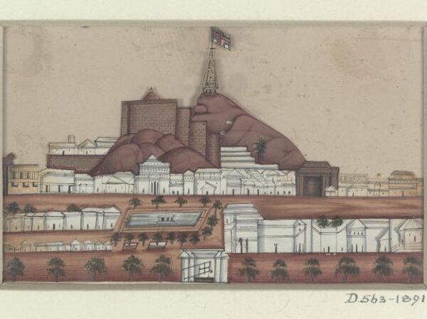 Unknown, One of twenty-two paintings depicting occupations, methods of transport and local monuments.