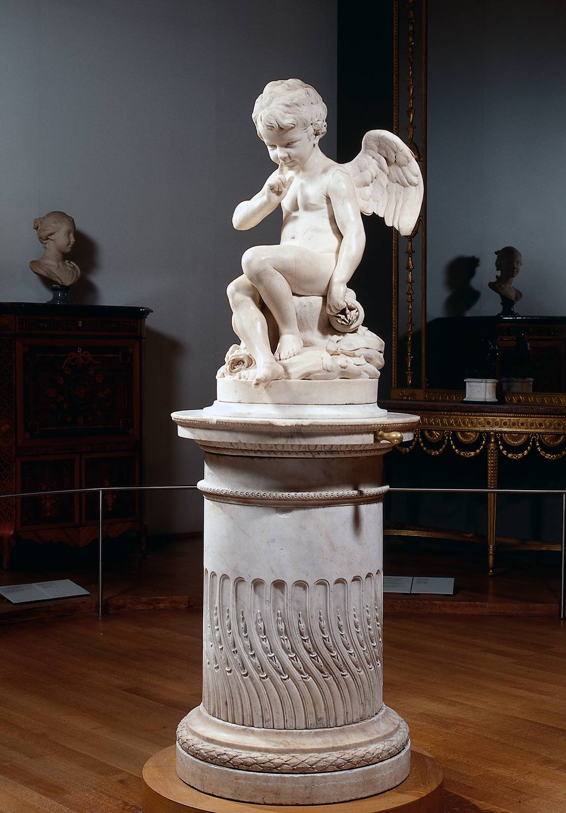 Etienne-Maurice Falconet, Zittende amor: 'L'amour menaçant'