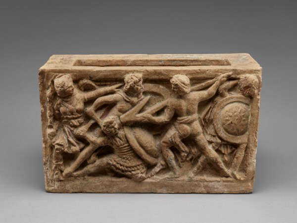 Unknown, Cinerary Urn with the Plow Hero