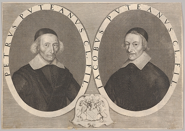 Robert Nanteuil, Double Portrait of Pierre and Jacques Dupuy