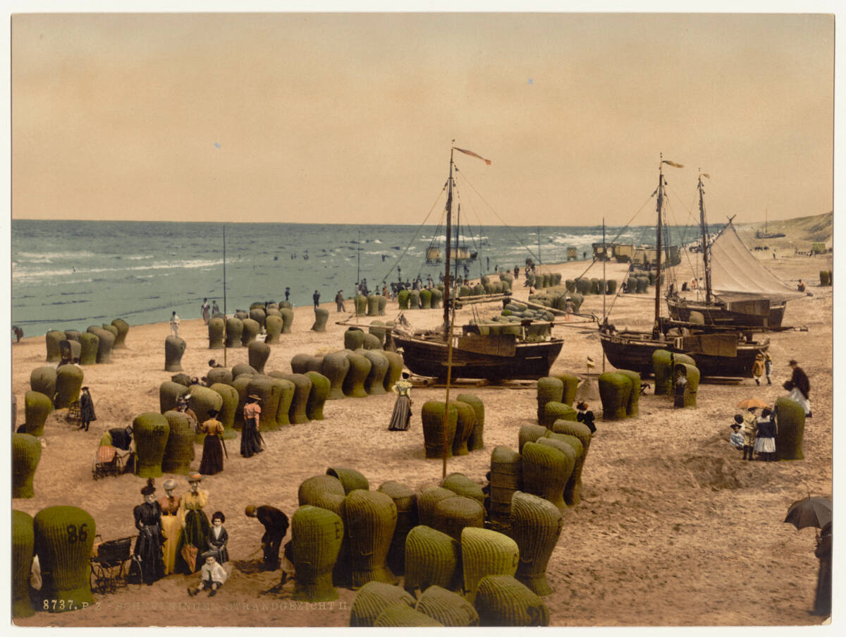 Anonym, Scheveningen. Strandgezicht II.