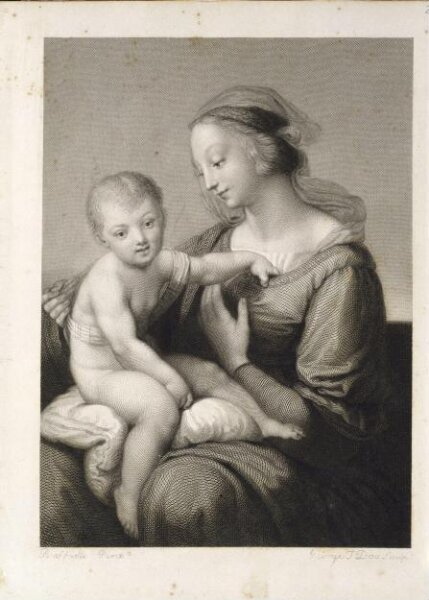 Raphael, Print from Ionides Album