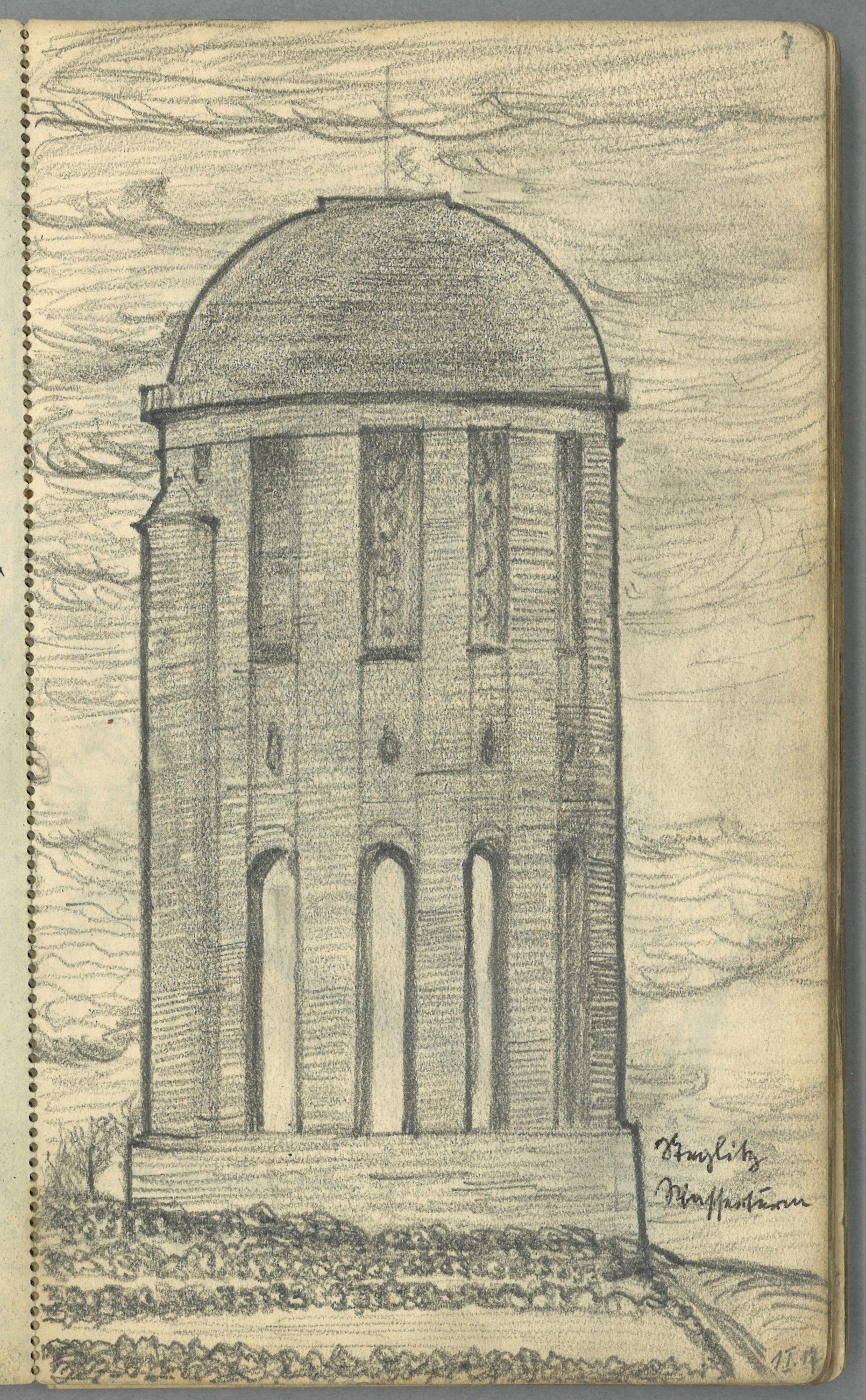 Margarete Wendel, Berlin-Steglitz: Wasserturm