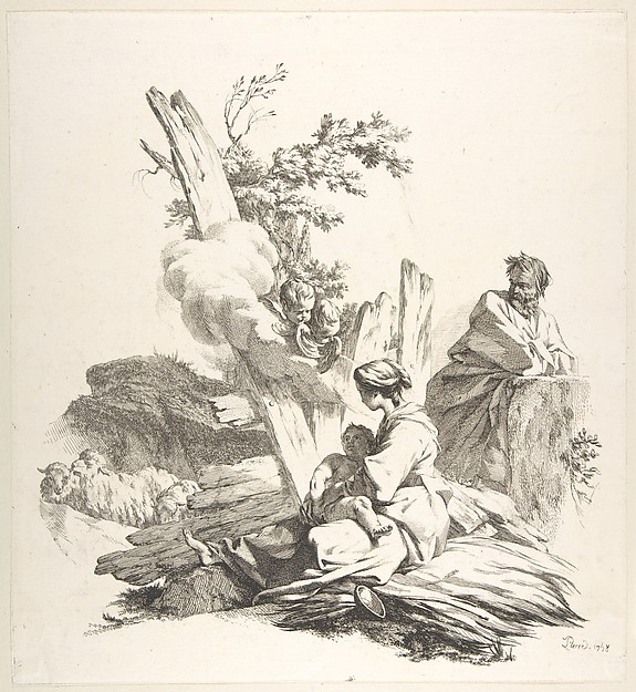 Jean-Baptiste Marie Pierre, The Flight Into Egypt
