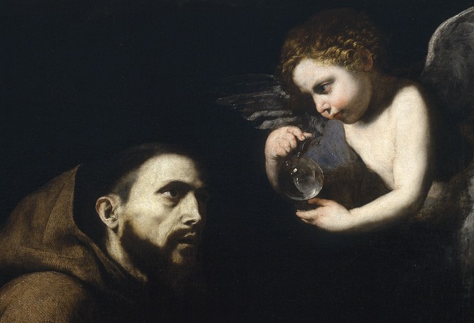 Jusepe de Ribera, Vision of Saint Francis of Assisi