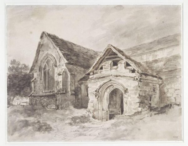 John Constable, Porch and transept of a church